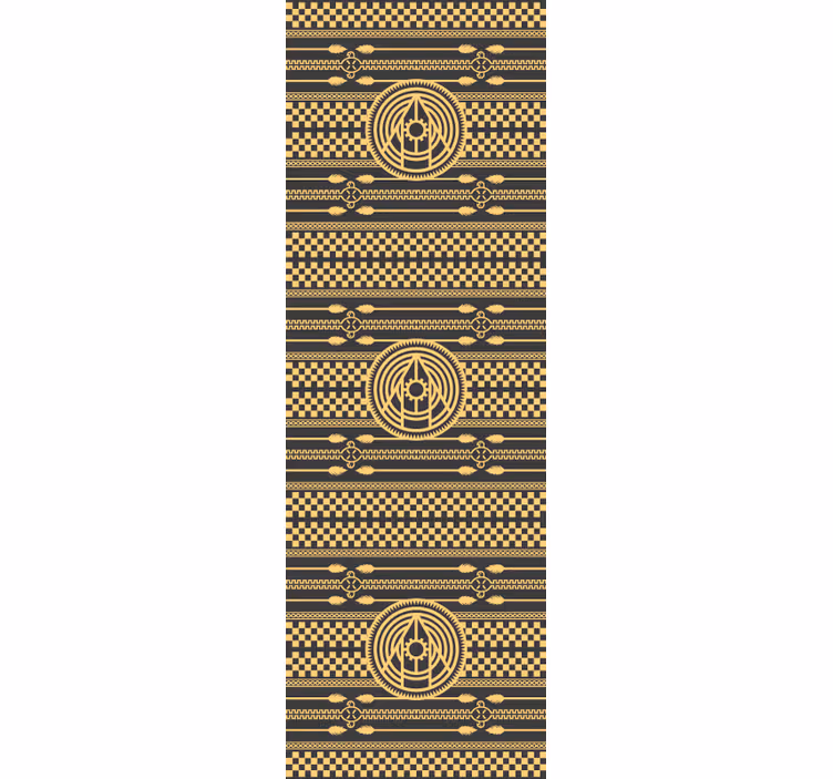 Maori pattern tribal abstract wallpaper - TenStickers