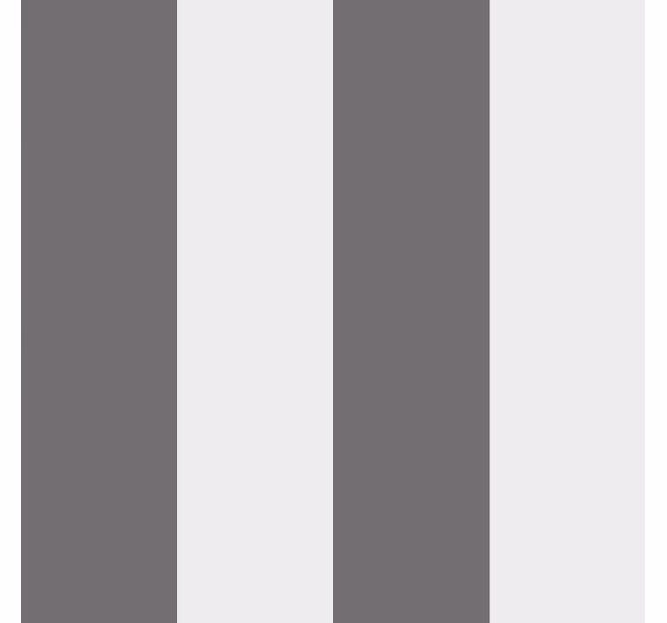 grey vertical lines Living room wallpaper - TenStickers