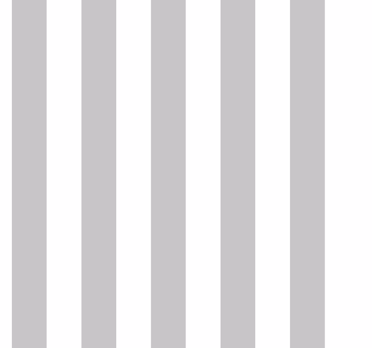 Light grey vertical stripes living room wallpaper - TenStickers