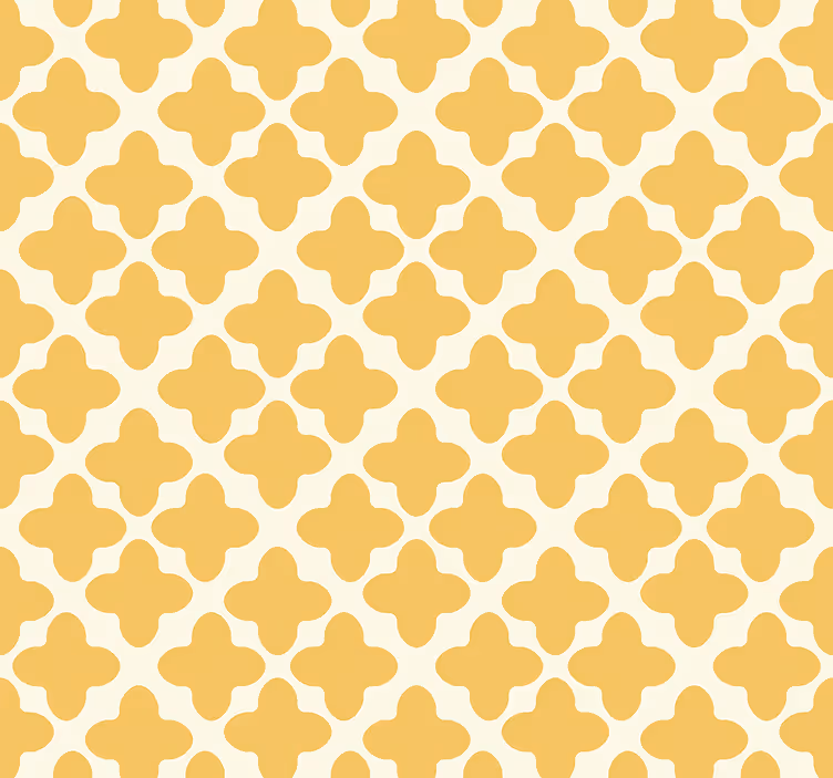 Arabesque pattern the yellow wallpaper - TenStickers