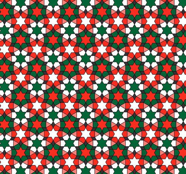 Wallpaper geometric shapes - TenStickers