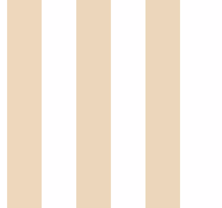 White and beige colours vertical striped wallpaper - TenStickers