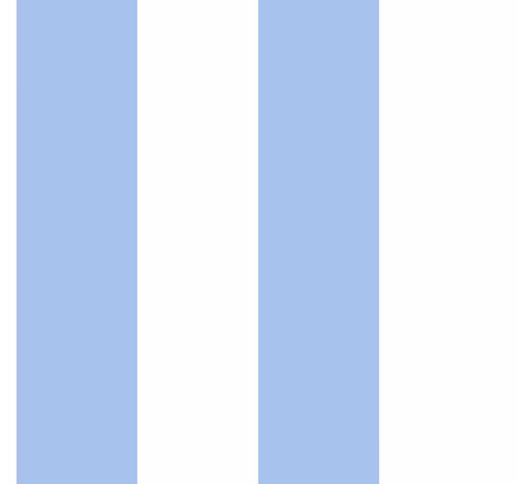 Blue and white shades vertical striped wallpaper - TenStickers