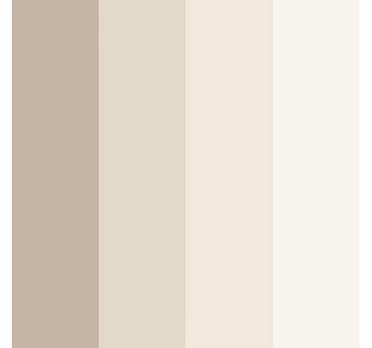 Beige shades vertical striped wallpaper - TenStickers