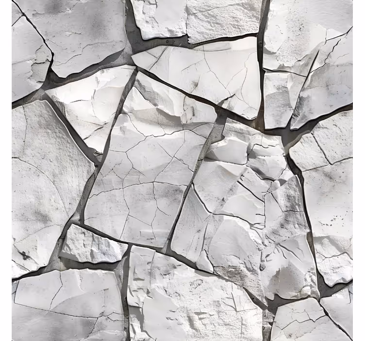 Gray design stone wallpaper - TenStickers
