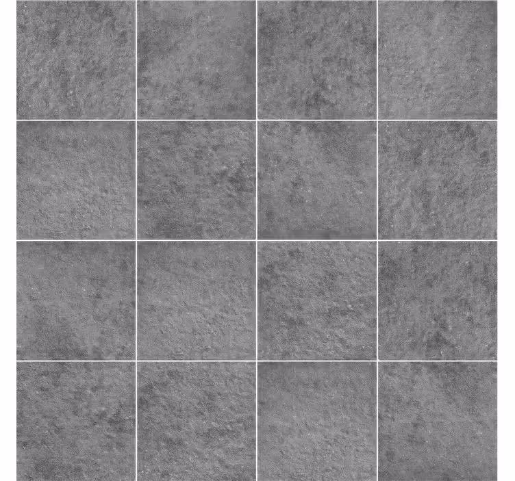 Grey shades tiles wallpaper - TenStickers
