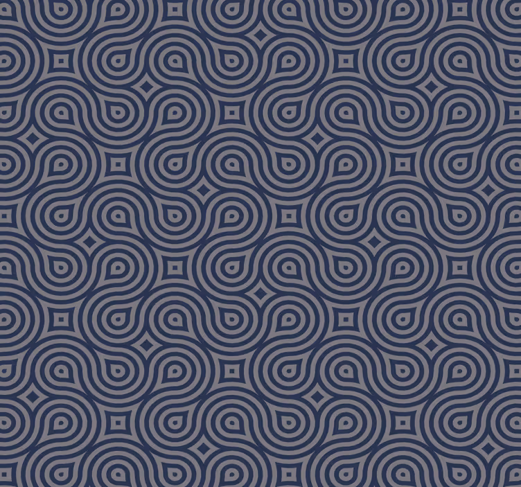 Geometric Tranquility wallpaper geometric - TenStickers