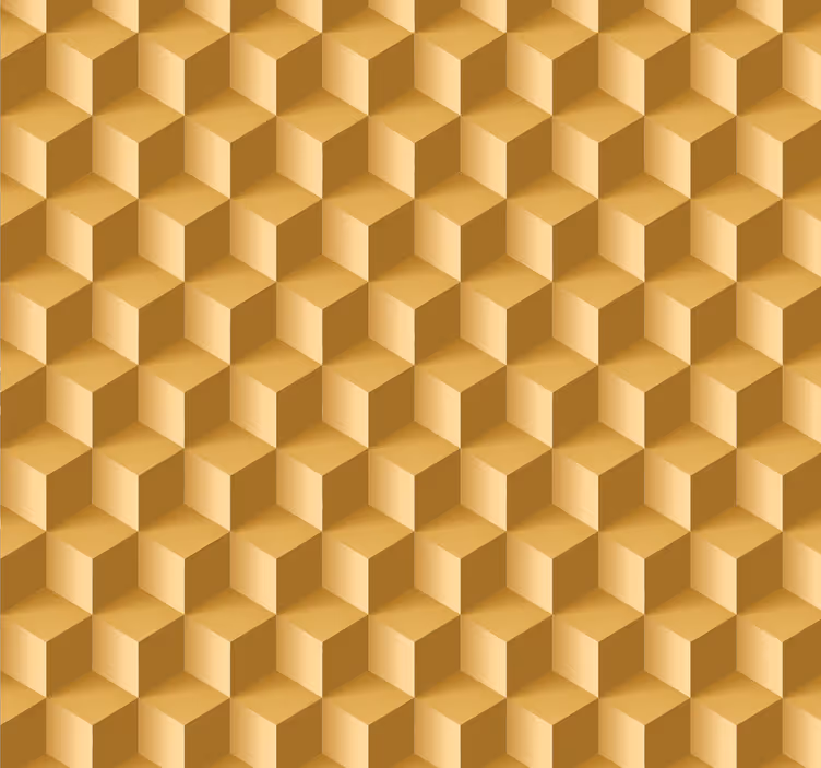 3D squares wallpaper - TenStickers