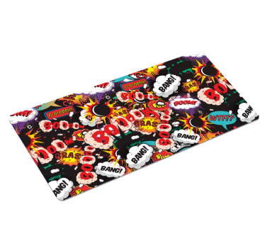 Boom gaming vinyl XXL mouse pad - TenStickers