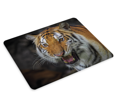 Gaming mouse pad fierce tiger design - TenStickers