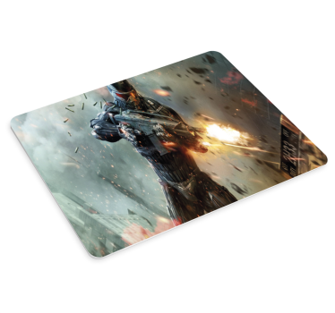 Gaming mouse pad futuristic soldier battle - TenStickers