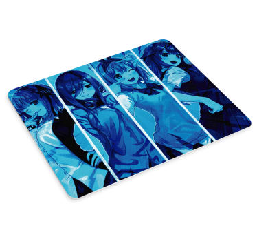 Japanese girl collage gaming anime mouse pad - TenStickers
