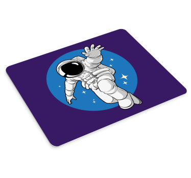 Gaming mouse pad astronaut in space - TenStickers