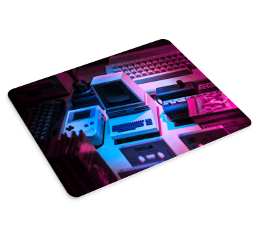 Retro gaming devices gaming mouse pad - TenStickers