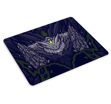 Gaming mouse pad mythical creature emblem - TenStickers