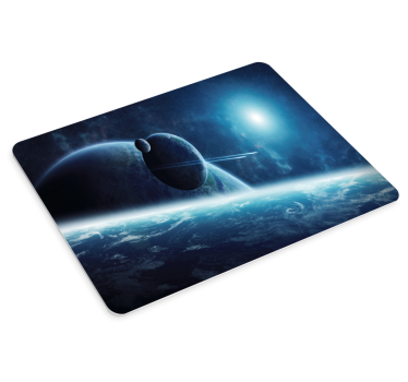 Gaming mouse pad cosmic planetary scene - TenStickers