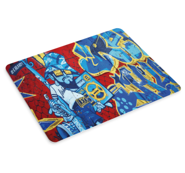 Vibrant Urban Graffiti gaming mouse pad - TenStickers