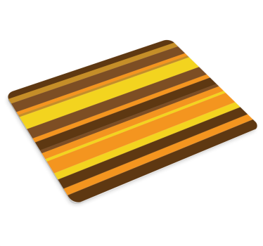 Gaming mouse pad with bold striped pattern - TenStickers