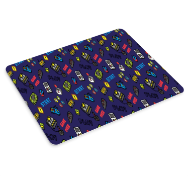 Gaming mouse pad with fun joystick design - TenStickers