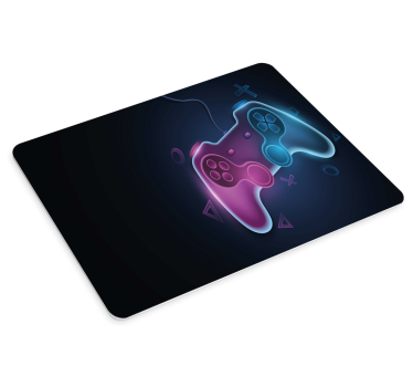 Colorful game controllers gaming mouse pad - TenStickers