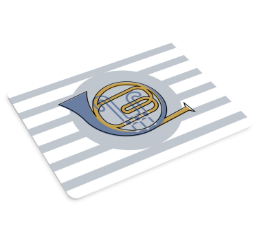 Gaming mouse pad treble clef - TenStickers