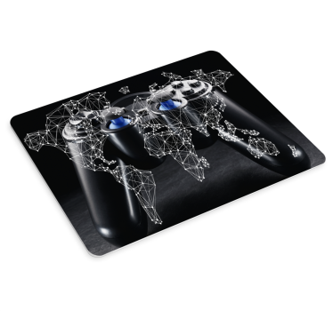 Gaming mouse pad connected controller universe - TenStickers