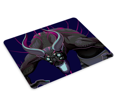 Mythical Creature Illustration gaming mouse pad - TenStickers