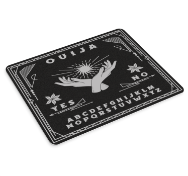 Gaming mouse pad ouija board hands design - TenStickers