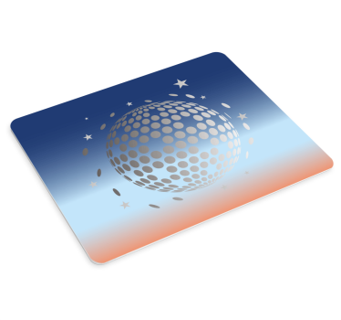 Gaming mouse pad stylized celestial sphere - TenStickers