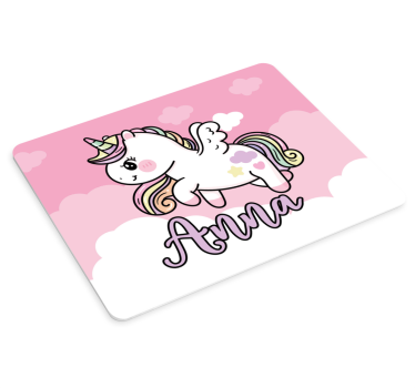 Cute unicorn fantasy gaming mouse pad - TenStickers