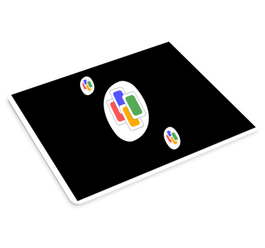 Colorful game cards gaming mouse pad - TenStickers