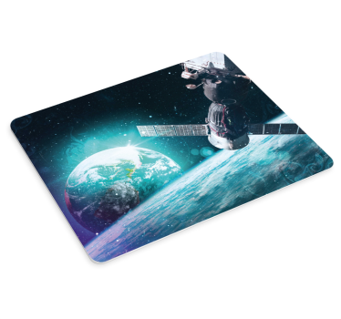 Gaming mouse pad space exploration scene - TenStickers