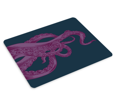 Gaming mouse pad with octopus tentacle design - TenStickers