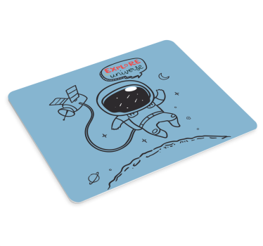 Gaming mouse pad astronaut exploring the universe - TenStickers