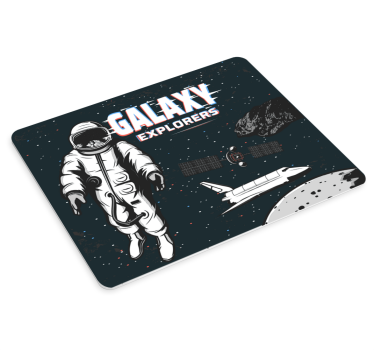 Gaming mouse pad astronaut galaxy adventure - TenStickers