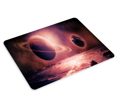 Gaming mouse pad celestial planetary landscape - TenStickers
