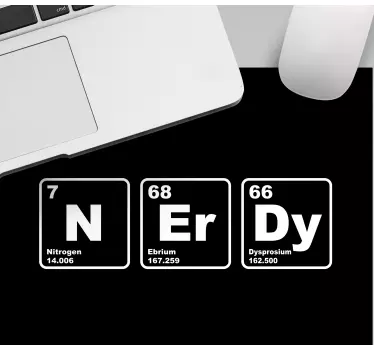 Chemical Element Symbols gaming mouse pad - TenStickers