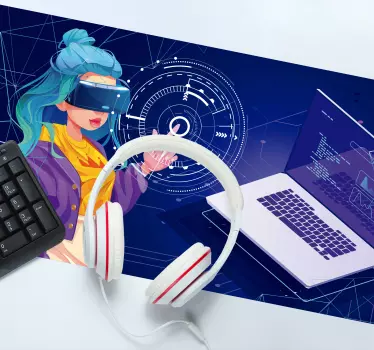 Gaming mouse pad for immersive vr experience - TenStickers