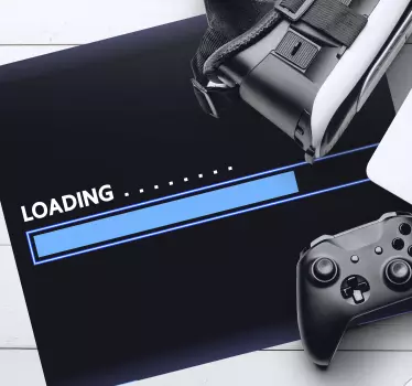 Gaming mouse pad loading progress indicator - TenStickers