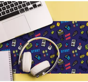 Gaming mouse pad with fun joystick design - TenStickers