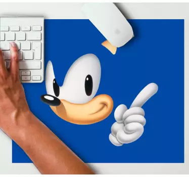 Joyful animated figure gaming mouse pad - TenStickers