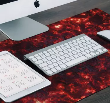 Lava gaming vinyl XXL mouse pad - TenStickers
