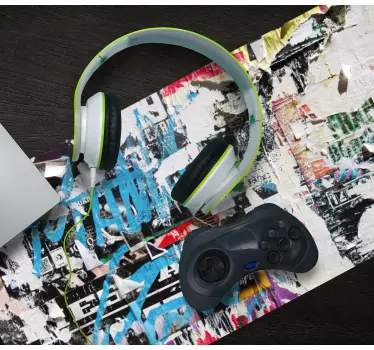 Urban street style gaming mouse pad - TenStickers