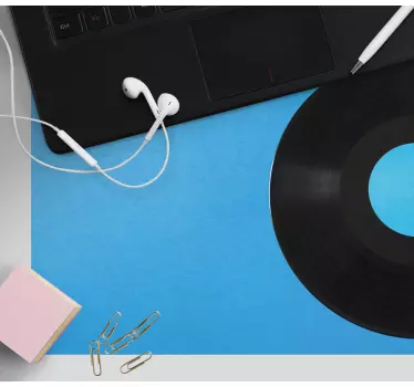 Vinyl record aesthetic gaming mouse pad - TenStickers
