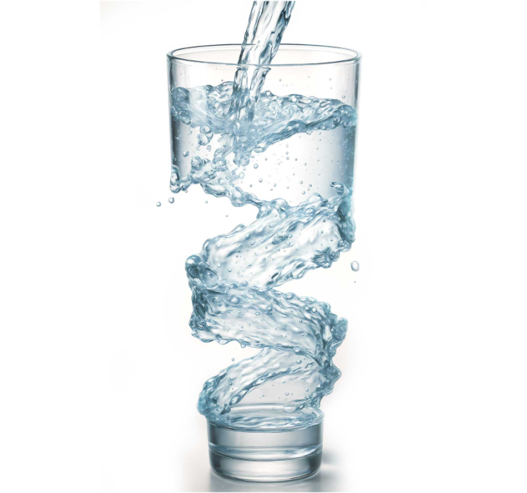 Glass of water  blinds in a kitchen - TenStickers