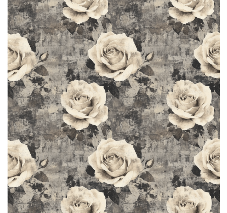 Marmur flowers  blinds in a kitchen - TenStickers