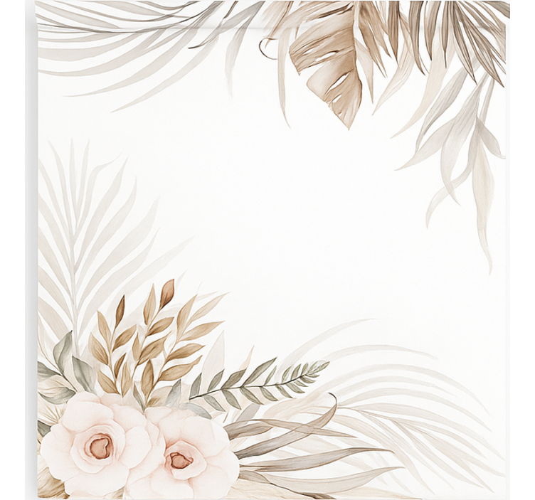 Boho graceful flowers blind kids - TenStickers