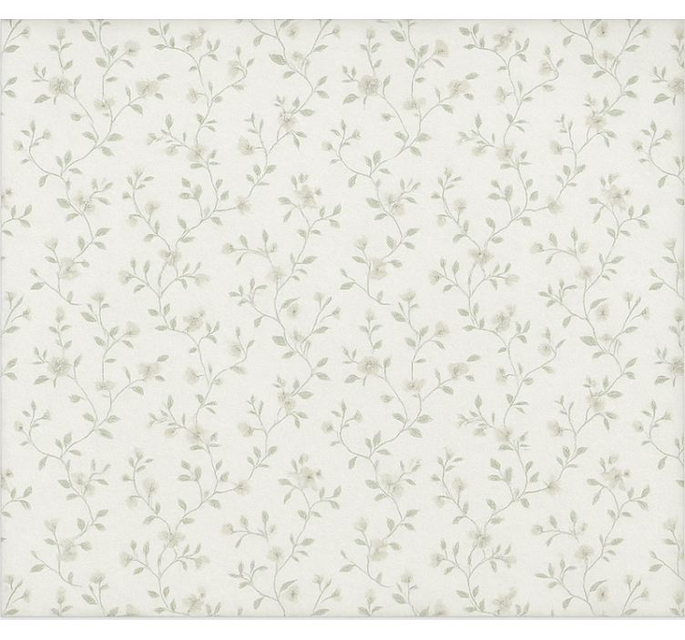 Dainty vintage floral blind master bedroom - TenStickers