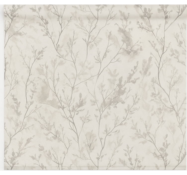 Winter floral pattern blinds in a kitchen - TenStickers
