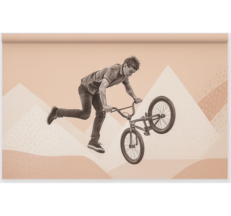 BMX Stunt Action teenage blind - TenStickers